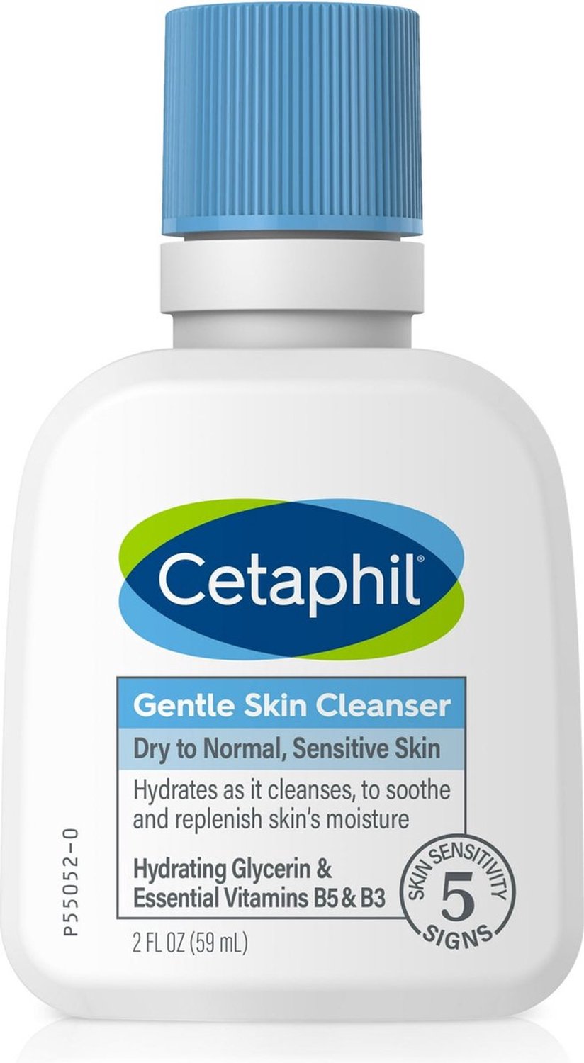 Cetaphil Gentle Cleanser Hydrating Face Wash - Travel size - 59 ml