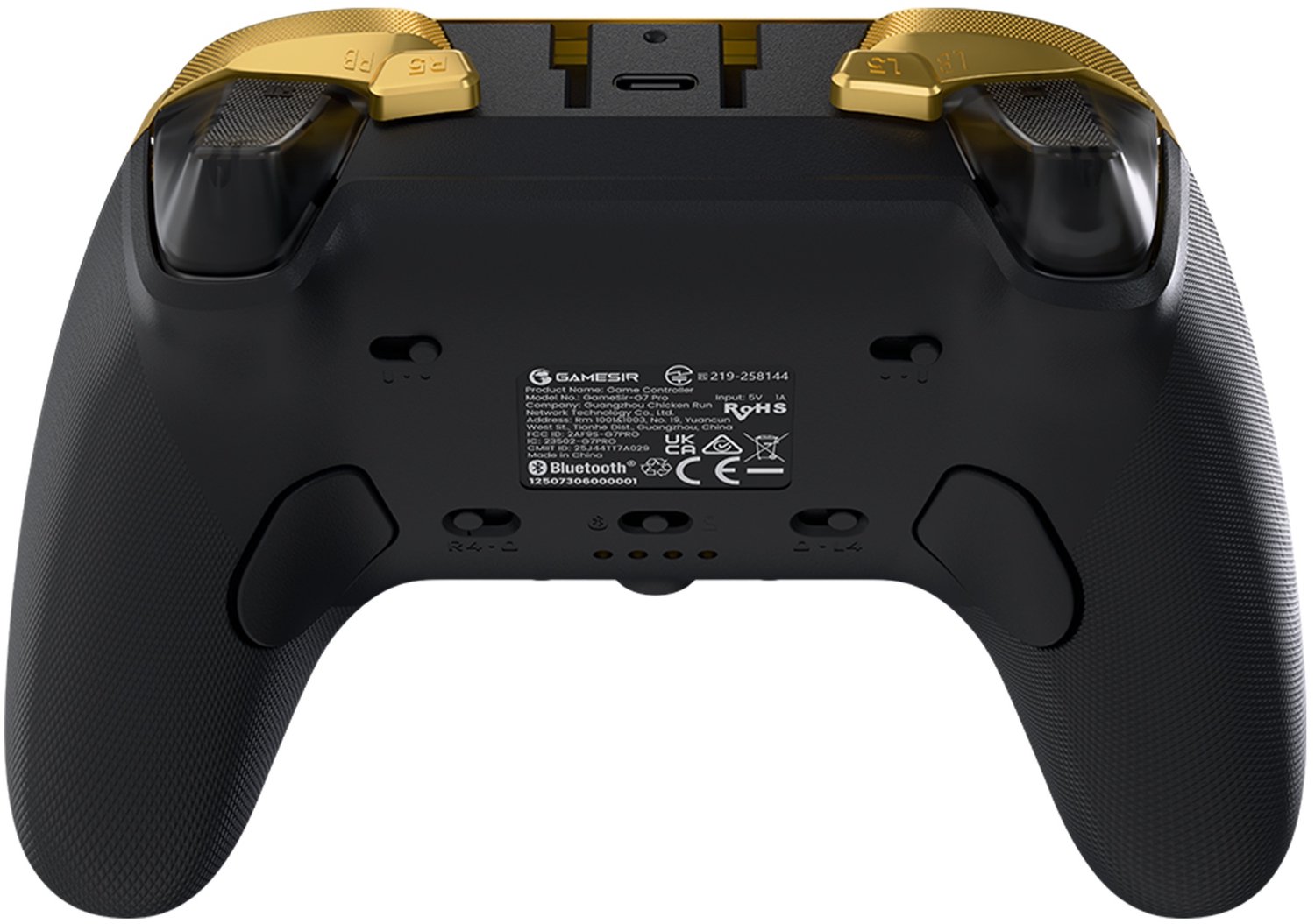 GameSir G7 Pro 8K - PC-Controller - Draadloos - 8000 Hz - TMR Gen-2 Sticks - Bluetooth - Zwart/Goud – foto 8