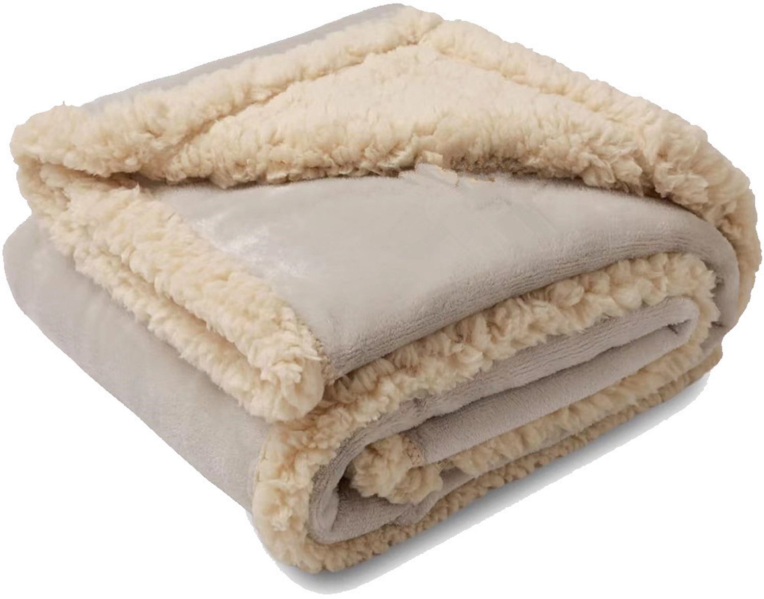 Waterdichte en Urinebestendige Hondendeken - Verdikte en Comfortabele Flanel Hondenmat - Hondenmatras - 145x165cm - Beige