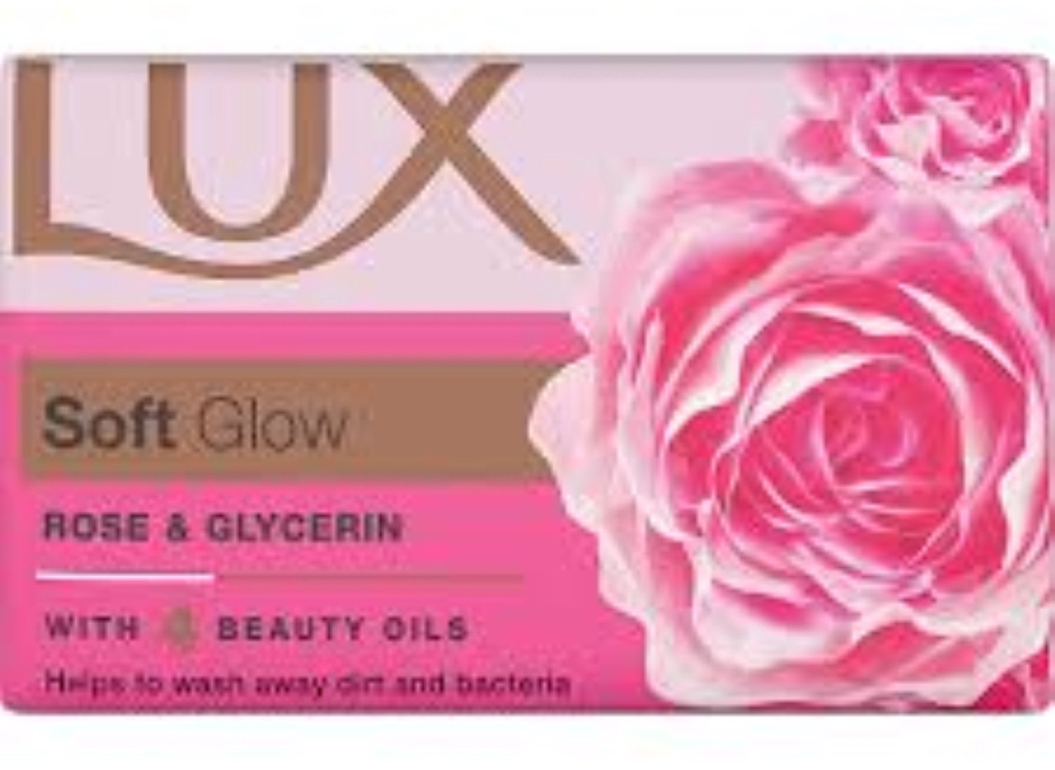Lux Zeep – Soft Glow Rose & Glycerin (roze) 90 gr.