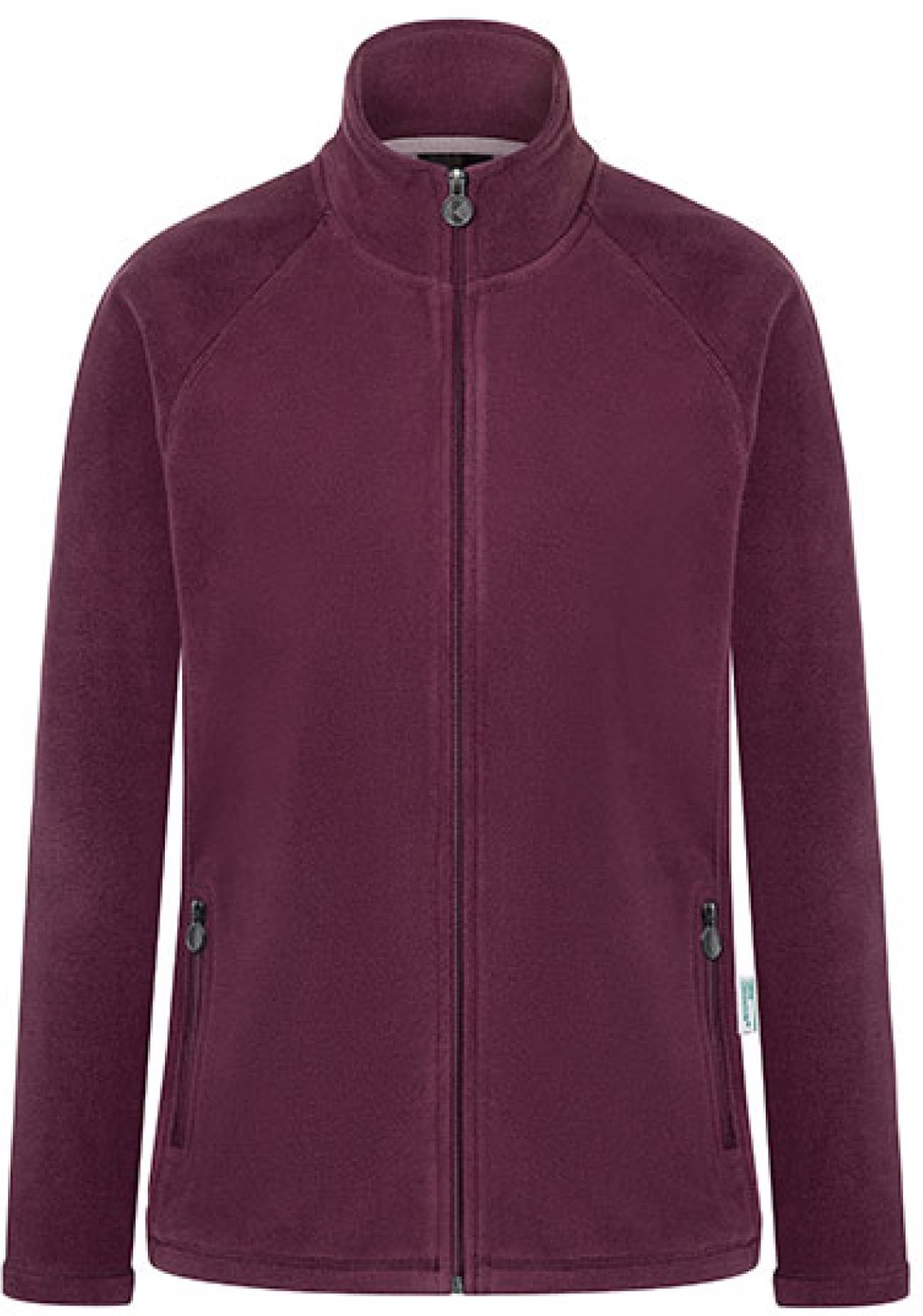 Karlowsky Women´s Workwear Fleece Jacket Warm-Up KY156 Aubergine (ca. Pantone 5185c)