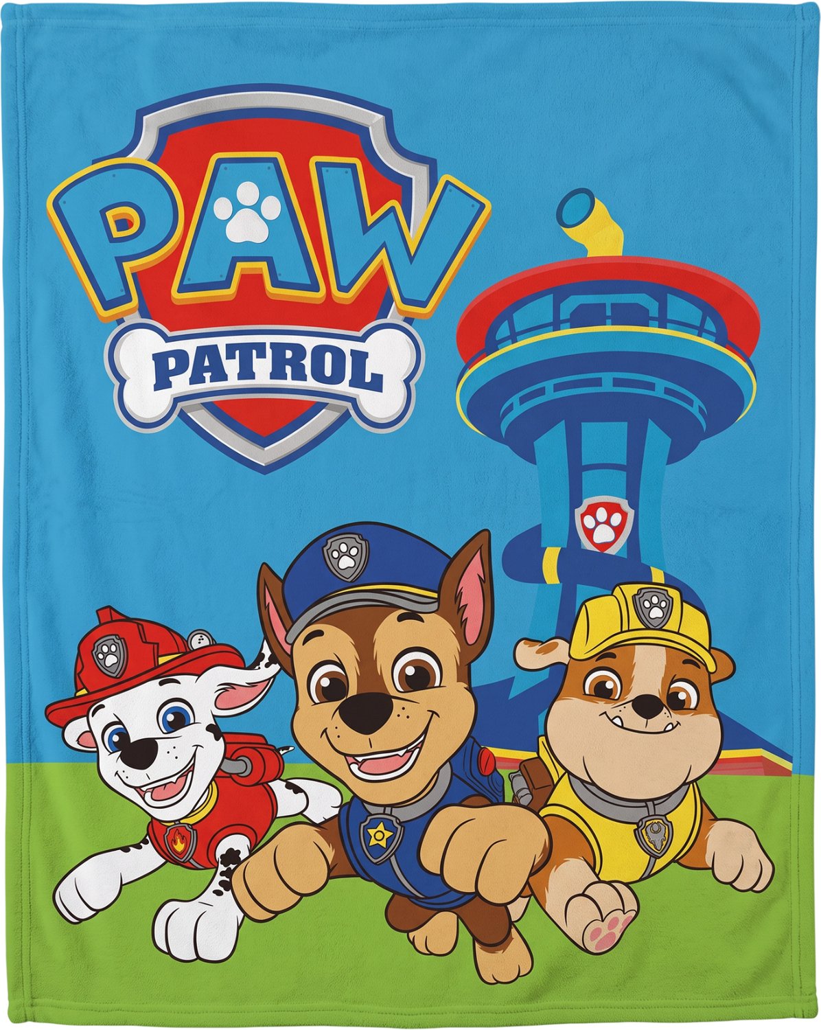 PAW Patrol Fleece deken - 110 x 150 cm - Flanel Blauw