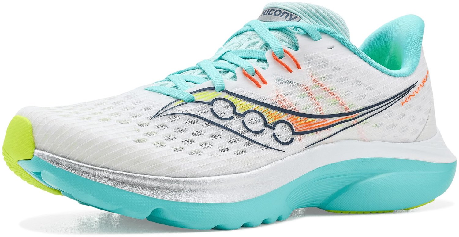 Saucony Kinvara 16 Hardloopschoenen /Aqua 9.5 Wit