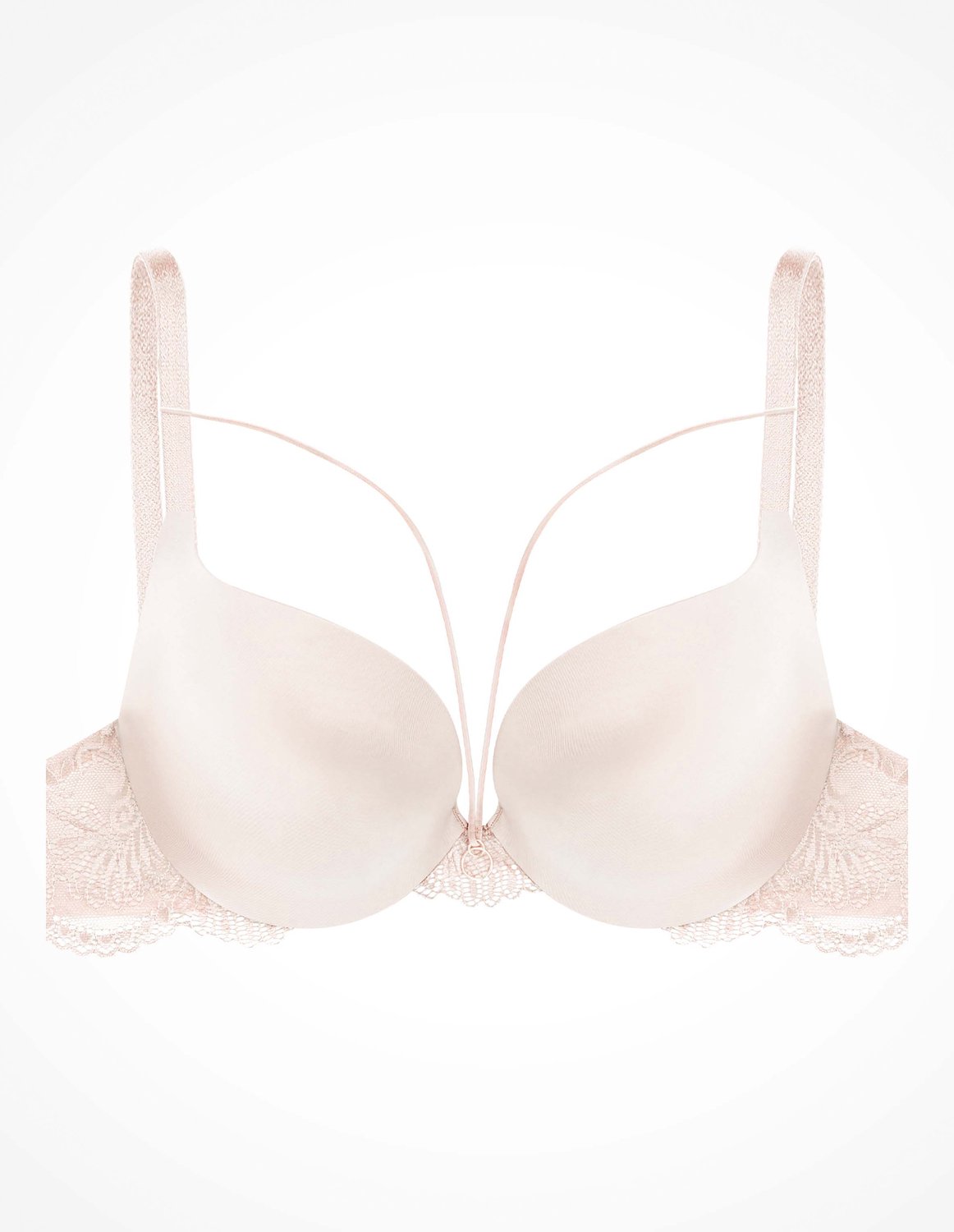 ESOTIQ Isley - Push-upbeha - Beige - Kanten afwerking