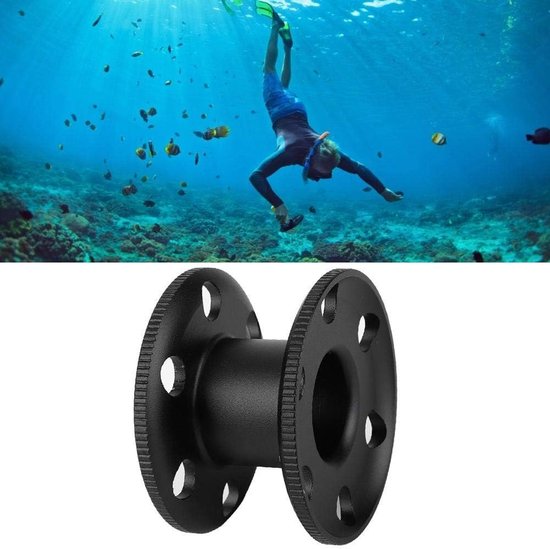 Lichtgewicht Duik Reel van Aluminium in 3 Kleuren - Onderwater Accessoire voor Duikers, Ideaal voor Scuba en Snorkelen — afbeelding 2