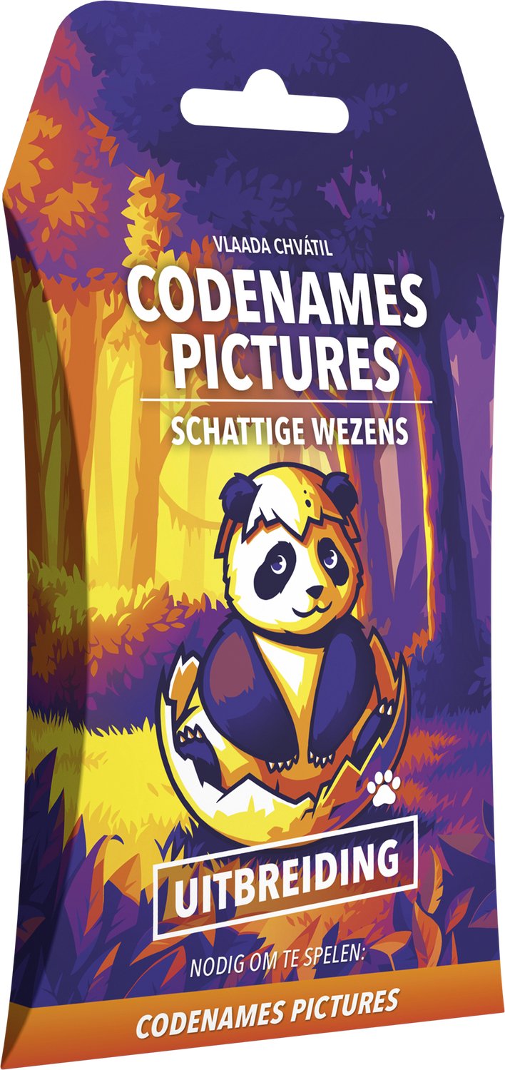 White Goblin Games - Codenames expansie - Schattige wezens