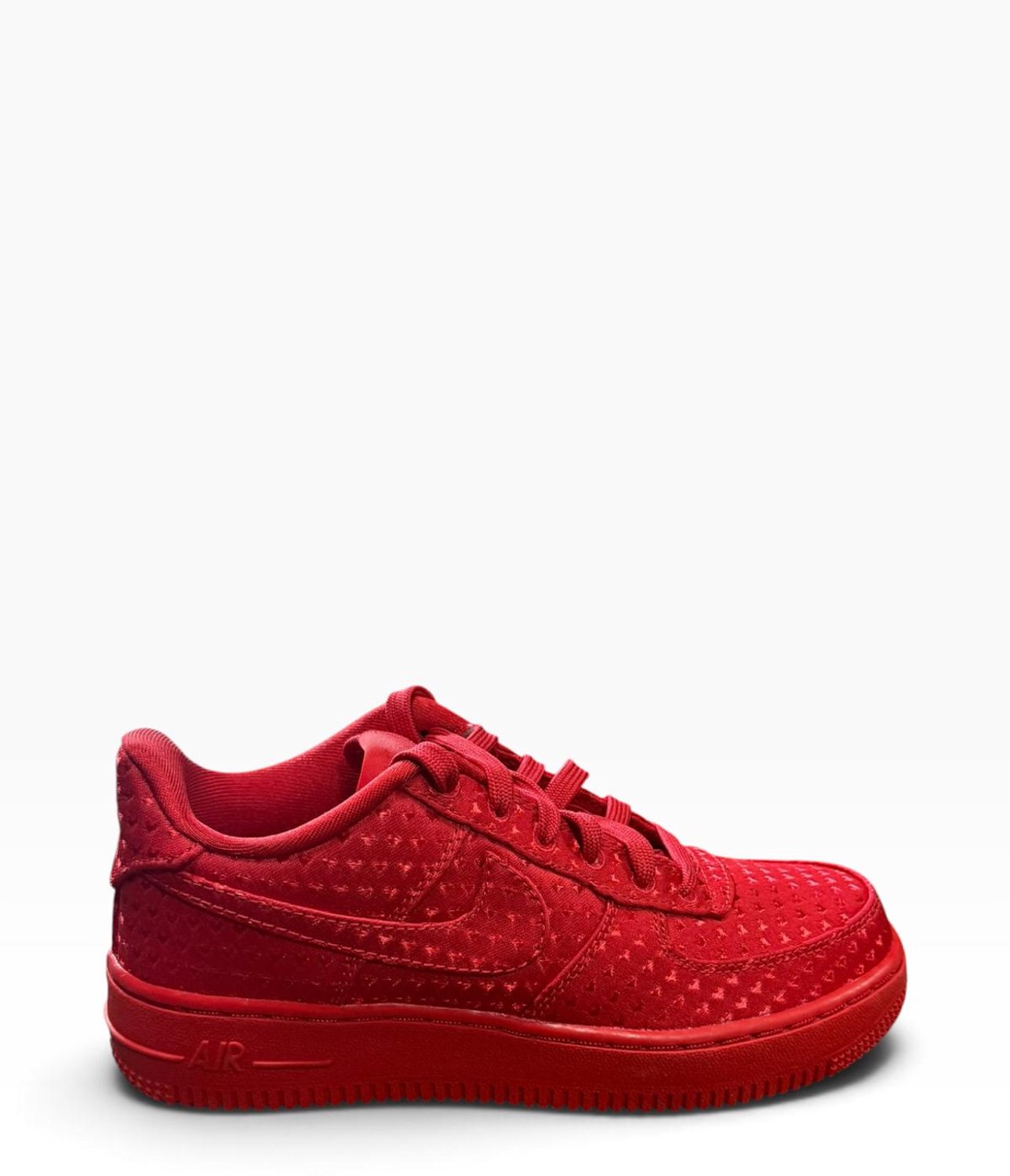 Nike Air Force 1 Valentine Kinderen – Doos Zonder Deksel Rood