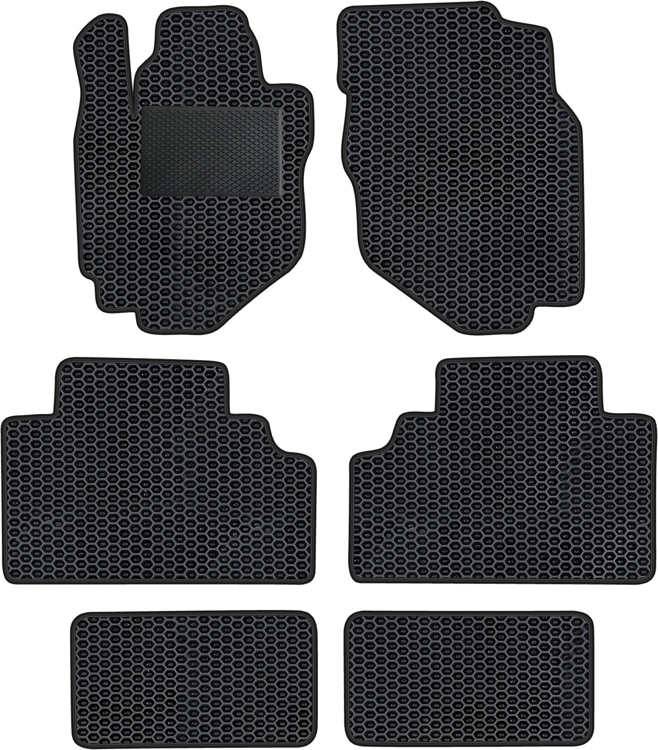 MA011_EVA_POD - Auto-accessoires - Matten set - EVA materiaal - Geschikt voor Mazda MPV II 1999-2006