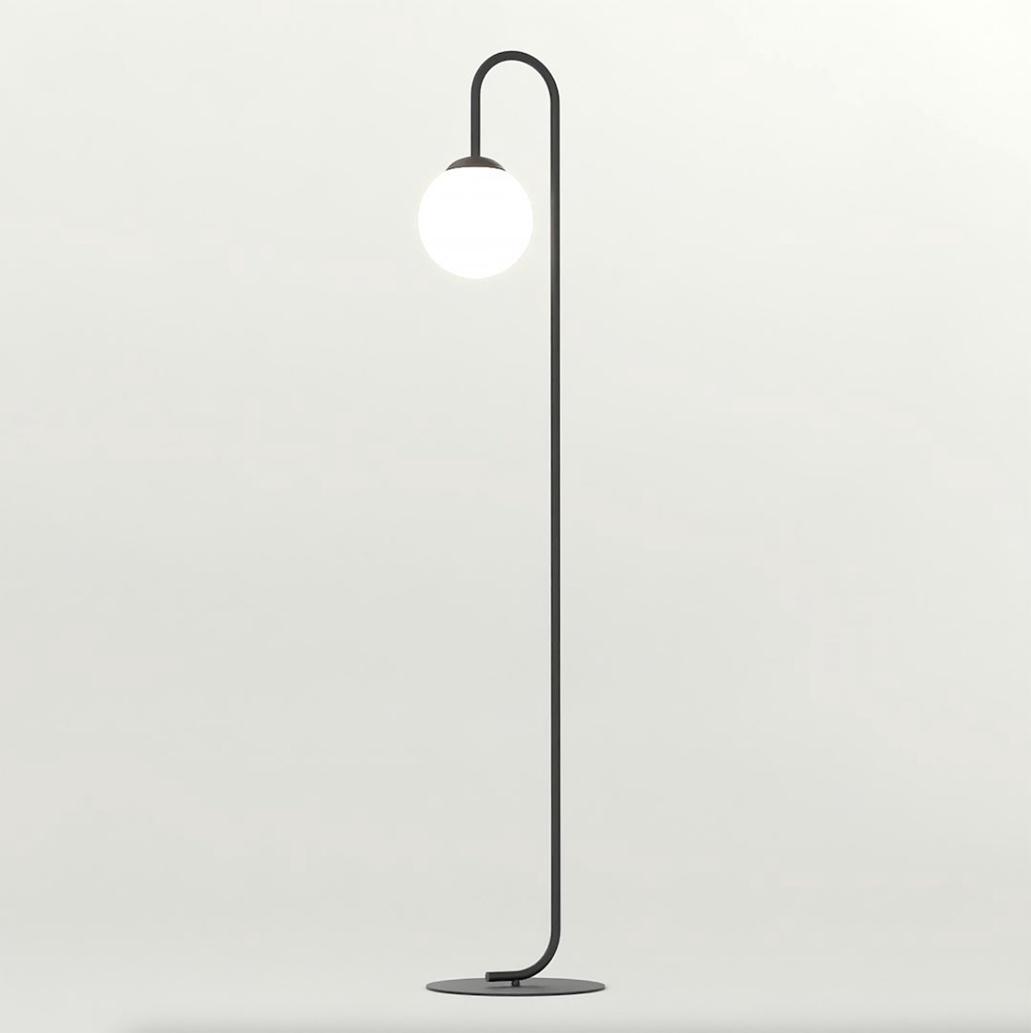 Emibig FLOR LP1 BLACK - Minimalistische vloerlamp voor elke ruimte