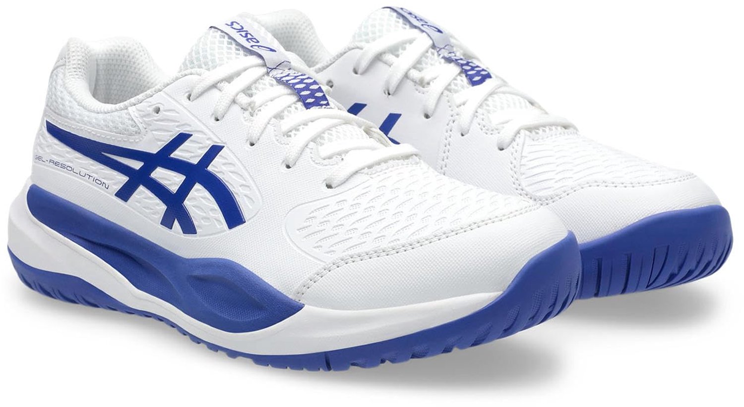 Asics Gel Resolution X GS Tennisschoenen /DARK COBALT 37.5 Wit