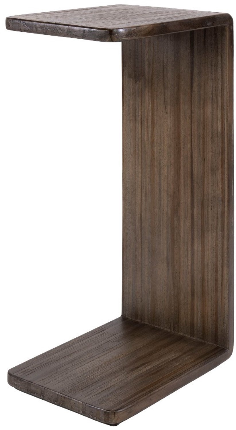 Fraaai Rebecca overzettafel - massief teak espresso Bruin