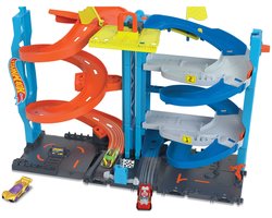 Hot Wheels City Transformerende Racetoren - Racebaan