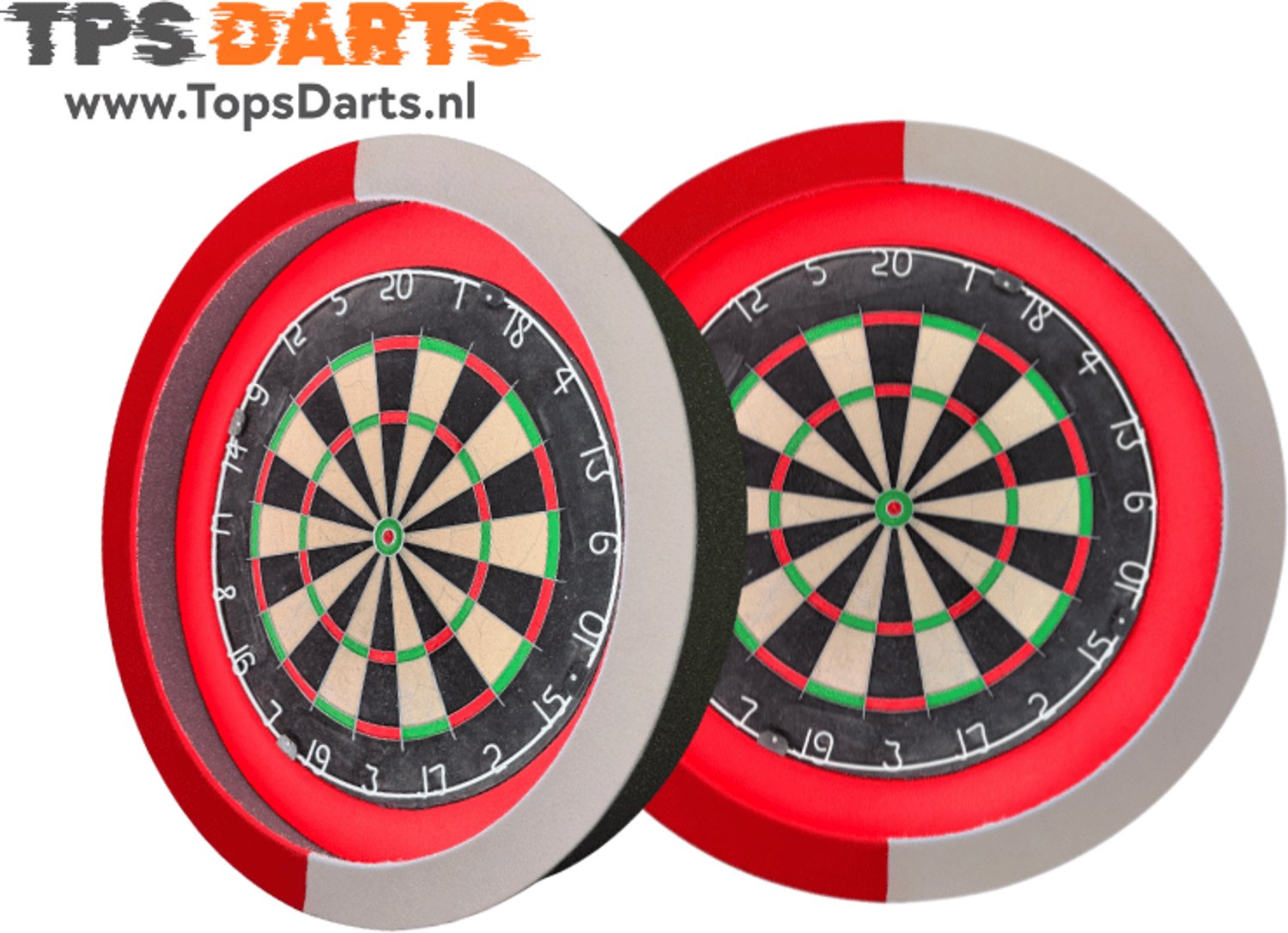 Tops - Dartbord verlichting - Premium Rotterdam - Led Dartbord verlichting - Led surround dartbord verlichting- dartbord - dartbord verlichting - Feyenoord