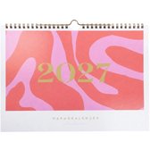 Planbooks - Maandkalender - Familieplanner 2027 - Maandplanner 2027 - Maandkalender 2027 ophangbaar - Maandplanner