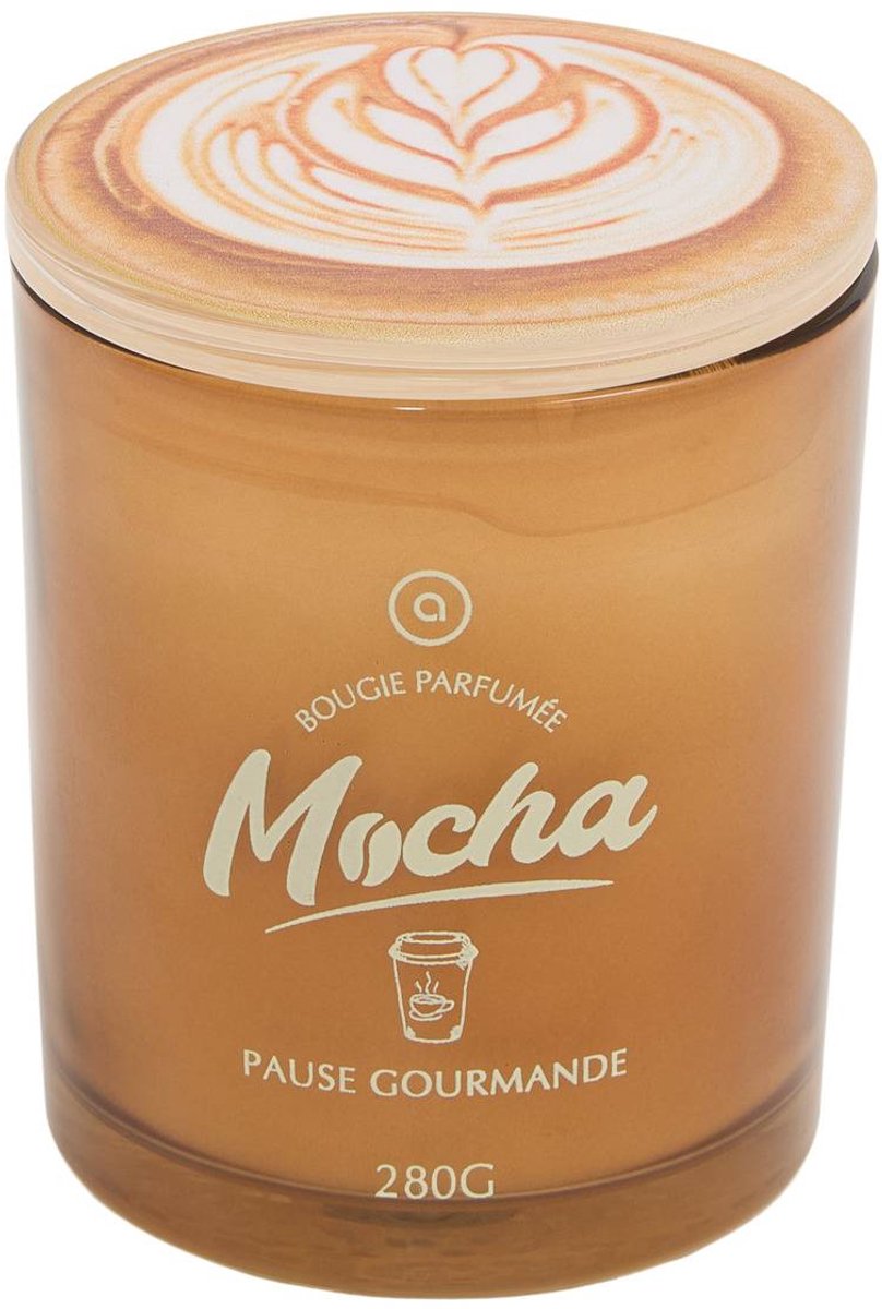 Atmosphera Créateur d'intérieur® Geurkaars in de vorm van een ronde croissant, 280 g Modèle A
