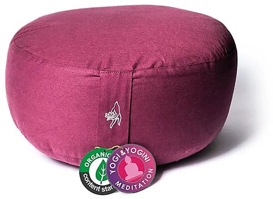 Meditatiekussen rond cherry - Yogi & Yogini van Yogi & Yogini — afbeelding 2