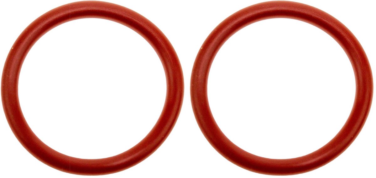 O-ring 32x4mm rood siliconen afdichting binnen 32 mm buiten 40 mm