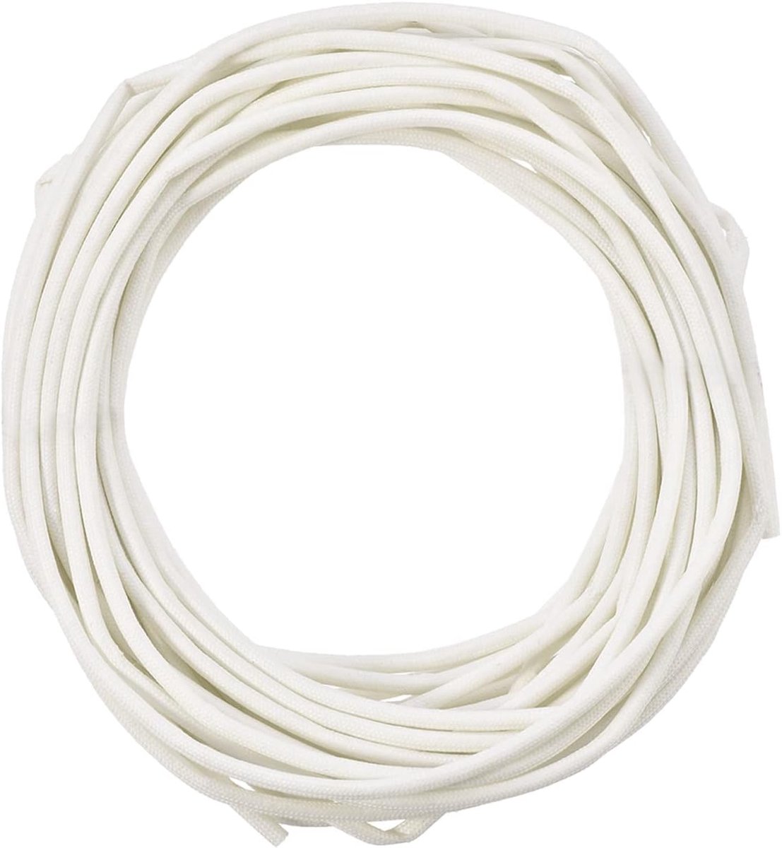 Geïsoleerde kabel bescherming buis - 16,4Ft-2 mm/wit
