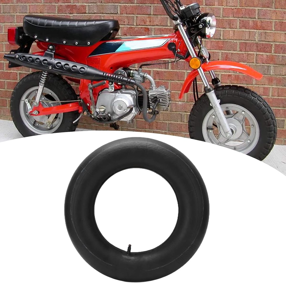 Binnenband 4.00 10 4.00 10 Rubber 4,00-10 inch motorfiets binnenband rubber vervanging voor Ct70 Ct70H 70 Trail It13 fiets