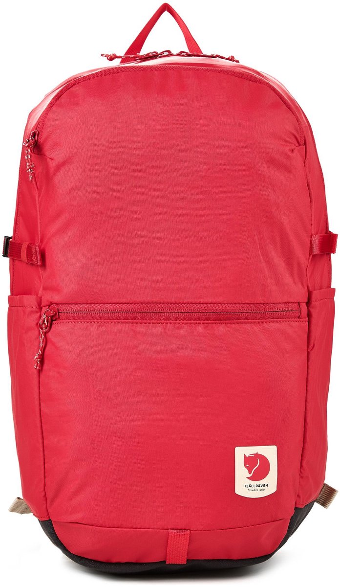 Fjällräven vrijetijdsrugzak rugzak met laptopvak High Coast Backpack 24 True Red rood