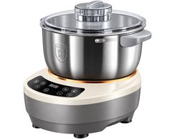 Lamor Deegkneedmachine - Deegmachine - Deegkneder - Kneedmachine - 7 L - ABS - Roestvrijstaal - 24 x 29 x 33 cm - 200 W - 220 V