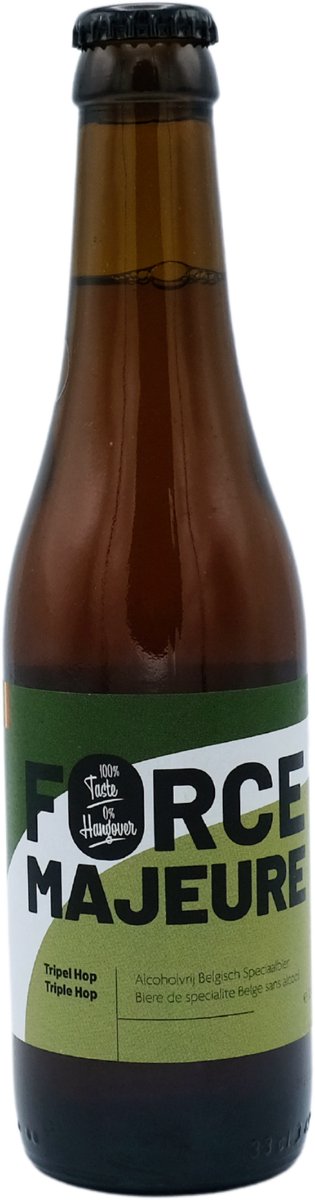 Force Majeure - Tripelhop - Alcoholarm bier - 24x33cl