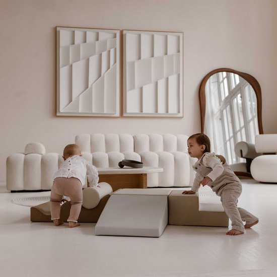 HENVAE® Baby Foam Blokken 5-delig Speelset – Klimblokken Baby – Zacht Speelgoed 6 maanden+ – Montessori Speelgoed – Baby Blokken – Sensorisch Speelgoed – Speelblokken – Educatief Speelgoed — afbeelding 5
