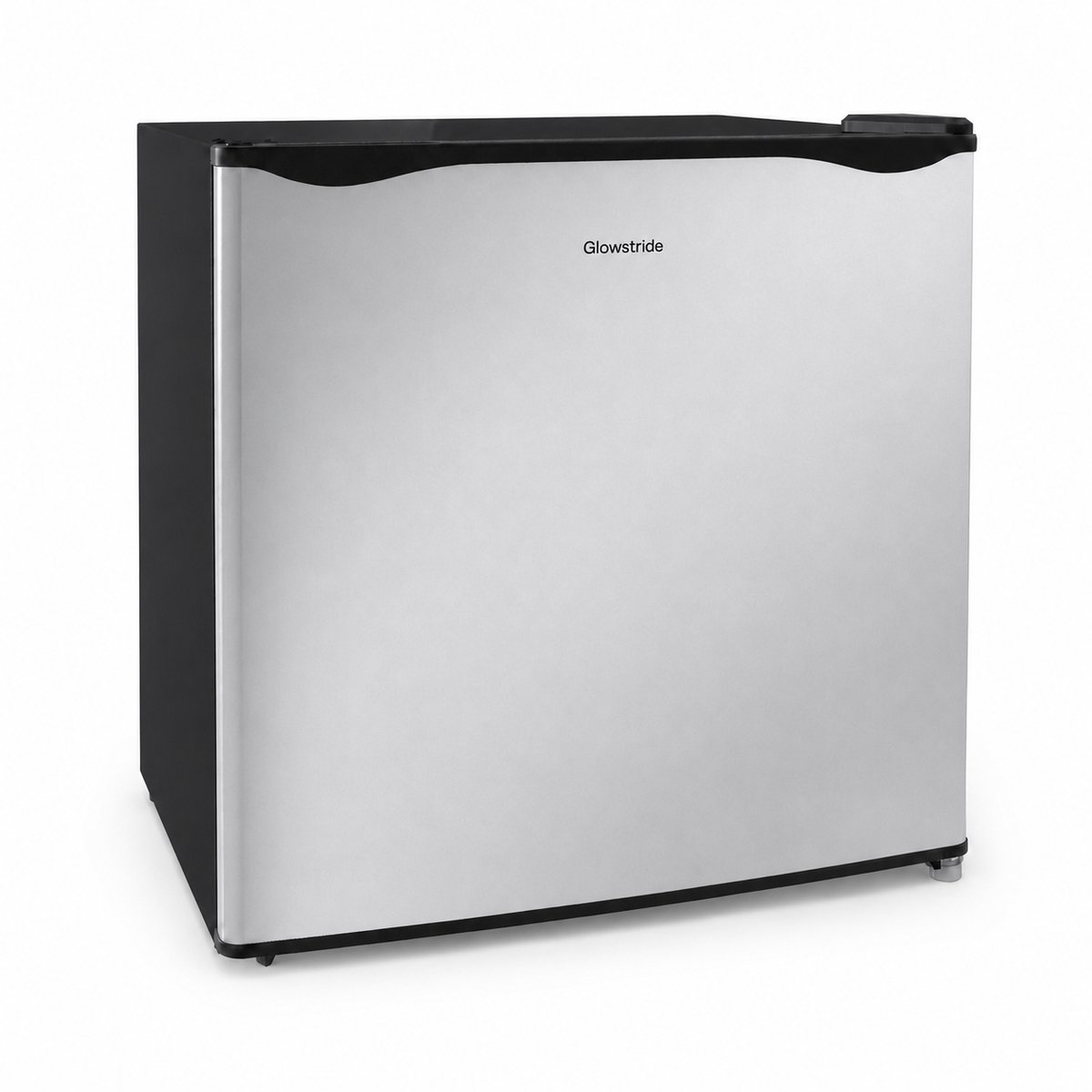 Glowstride - Mini Koelkast Vrijstaand 35L - 14 tot -24℃ - 5-Staps Temperatuurregeling - 47 x 44,2 x 48,8 cm - Zilver