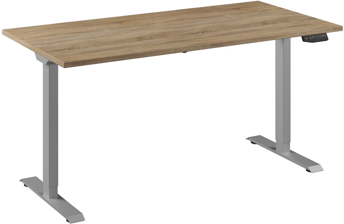 Bureau Adjust 1 Plus QA 160x80 Aluminium/Robson