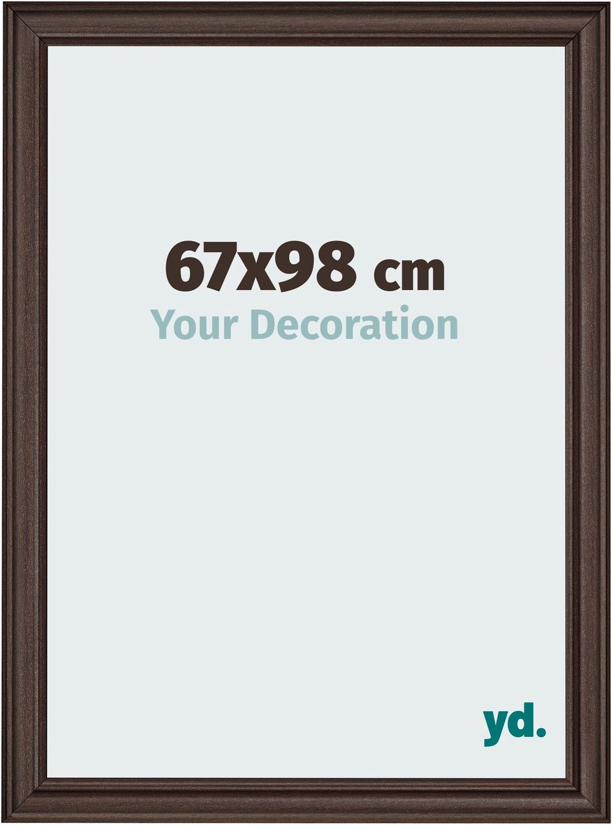 yd. Your Decoration - Fotolijst 67x98 cm - MDF - Eiken Donker - Lazio