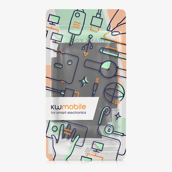 kwmobile 2x 330ml / 355ml Blik blikjeskoeler - Voor bier- en frisdrankblikjes - Koeler voor drankblikjes in zwart - 6,5 x 10 cm van kwmobile — afbeelding 5
