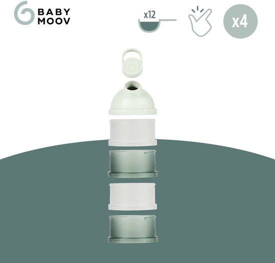 Babymoov Melkpoederdoos - Green Sage van Merkloos — afbeelding 2