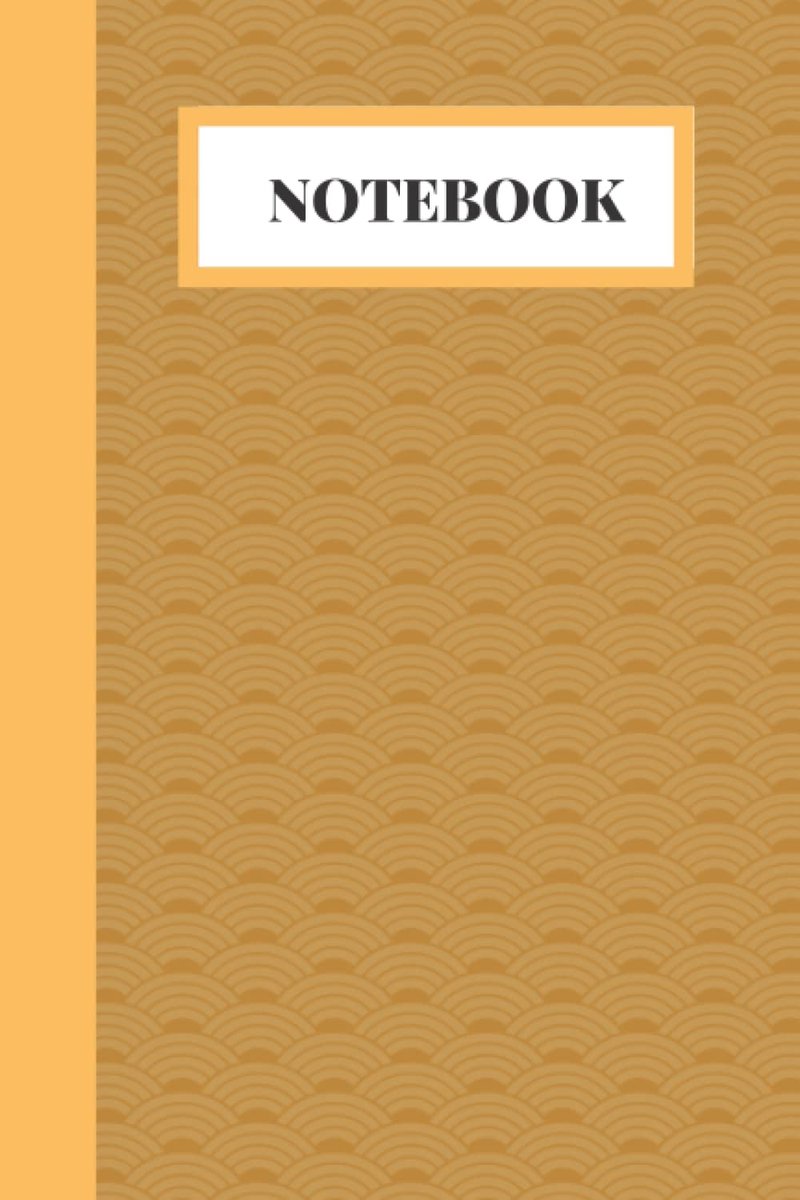 Notebook: Amazing Blank lined journal Notebook in coffee brown pattern Cover - ShopVlot