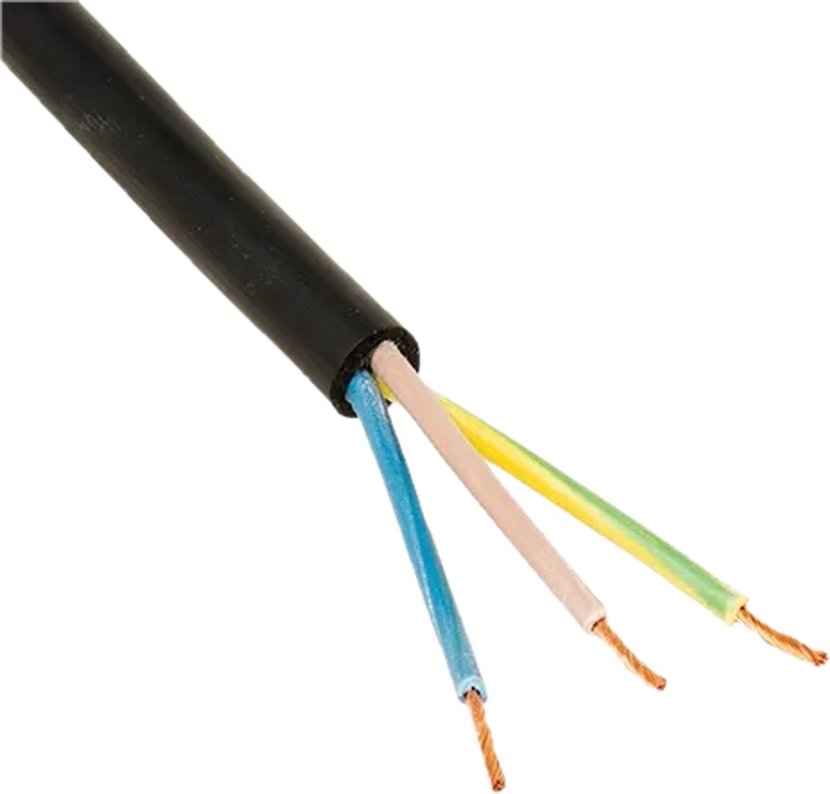 VCB neopreenkabel 3x4mm - 100 meter