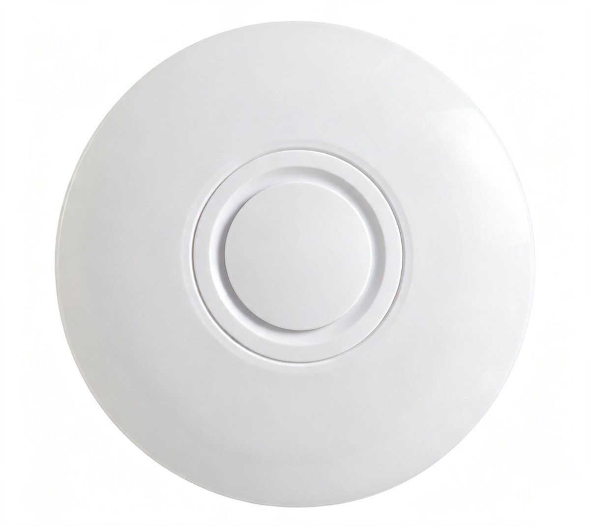 Slimme LED-plafondlamp - LED-muzieklamp - Kleurrijke slaapkamerlamp - RGB-plafondlamp - Geschikt voor kinderkamers, slaapkamers en woonkamers - Bediening via mobiele app - Inclusief afstandsbediening en luidspreker - 40 cm - 60W - Wit