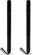 Prival Stick Pads - Zwart – Trainingsstokken voor Boksen, Kickboksen & MMA – Set van 2 – Schokabsorberend & Lichtgewicht