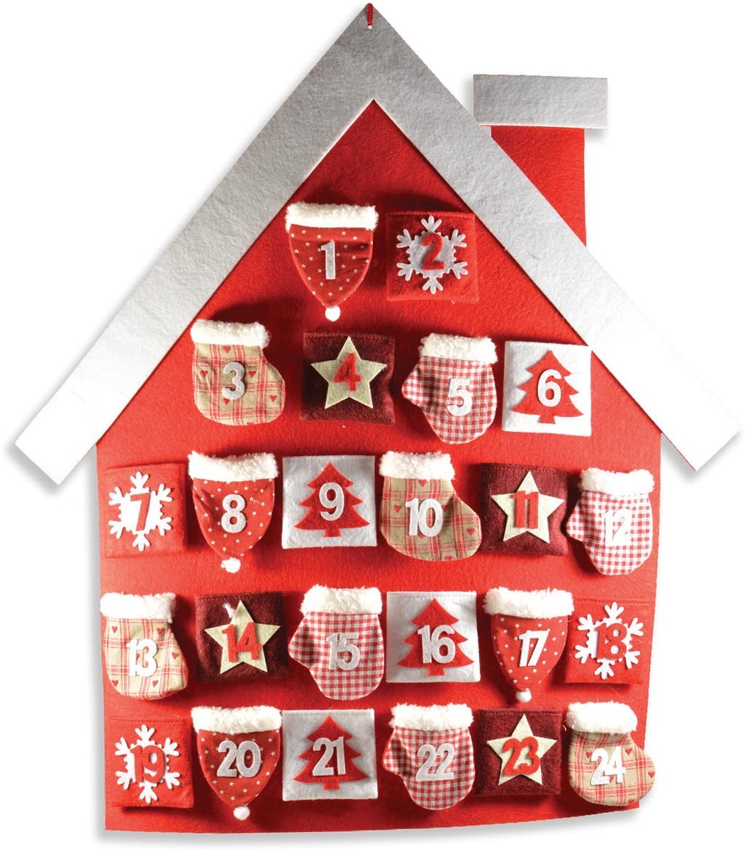 Riffelmacher & Weinberger Adventskalender Het Rode Huis Vilt
