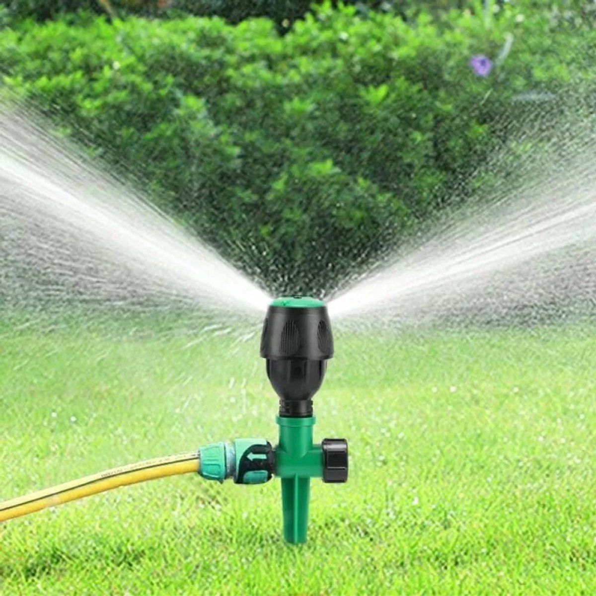 Draaiende sproeikoppen, compatibel Geschikt voor snelkoppelingen, Geschikt voor het besproeien van gazons, planten en groenten.