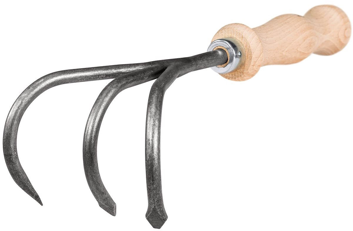 Ideal handcultivator beukenhouten steel 15,5 cm