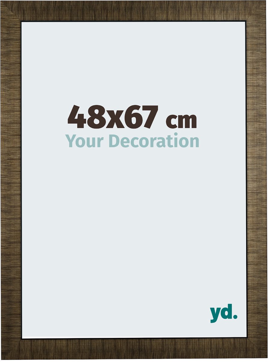yd. Your Decoration - Fotolijst 48x67 cm - Hout - Champagne Geborsteld - Leeds