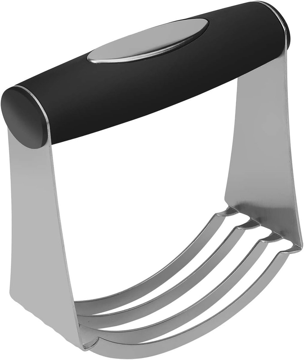 Handmatige bakmixer van roestvrij staal met antislip handgreep