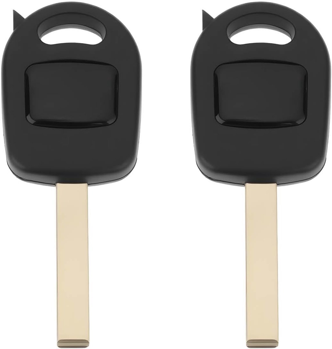 2 Stks Afstandsbediening Sleutel Shell HU83 Compatibel met Man Compatibel met Peugeot 307