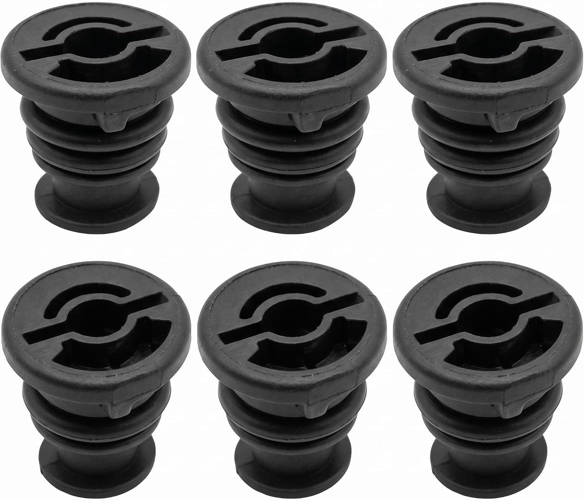 6x Carterplug voor VW Golf 7 Audi 06L103801 Olieaftapplug 16mm met Sleutel