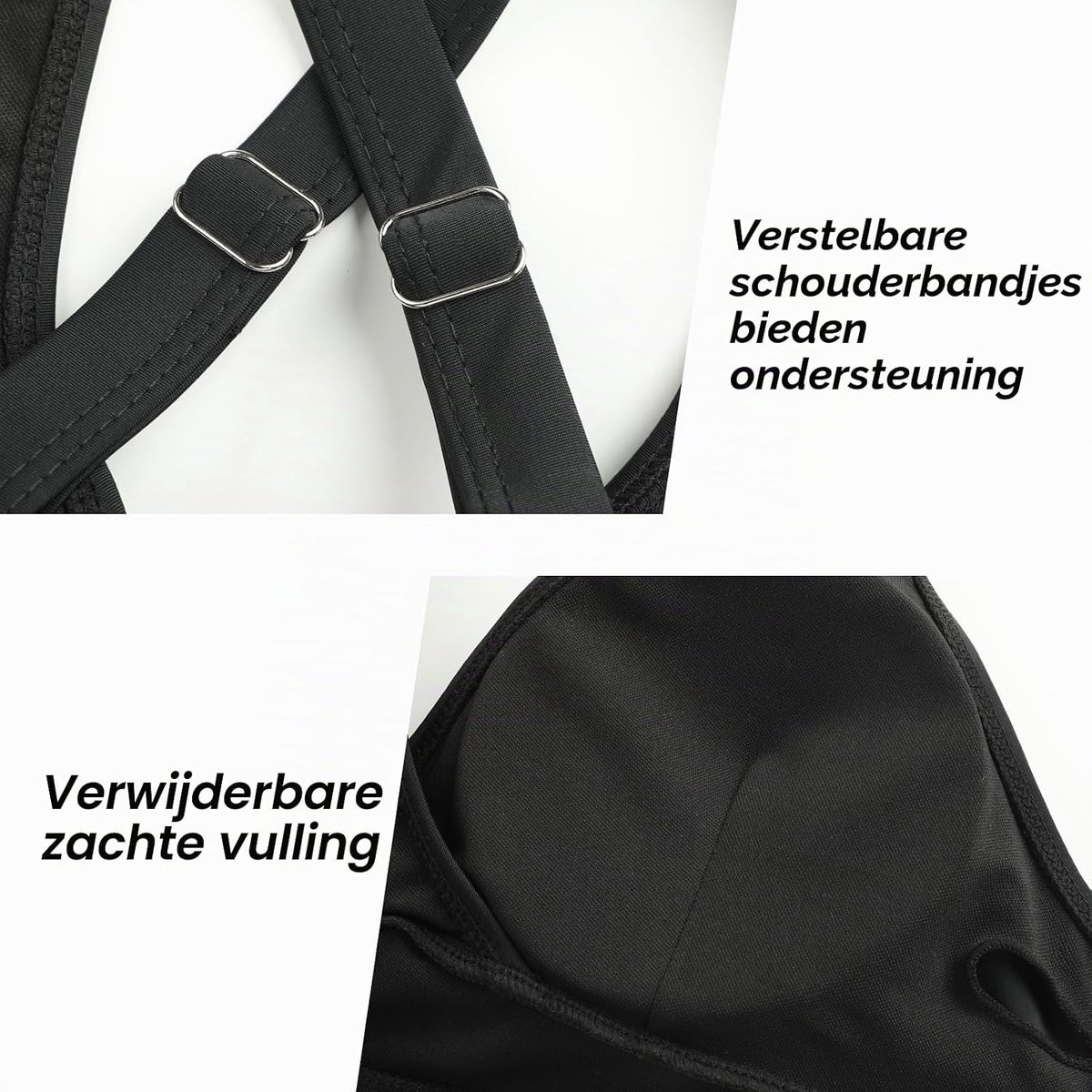 Tweedelige damesbadpakken, bikini met gekruiste top, hoog getailleerde bodem, badpakken voor buikversteviging, badmode met vintage motief