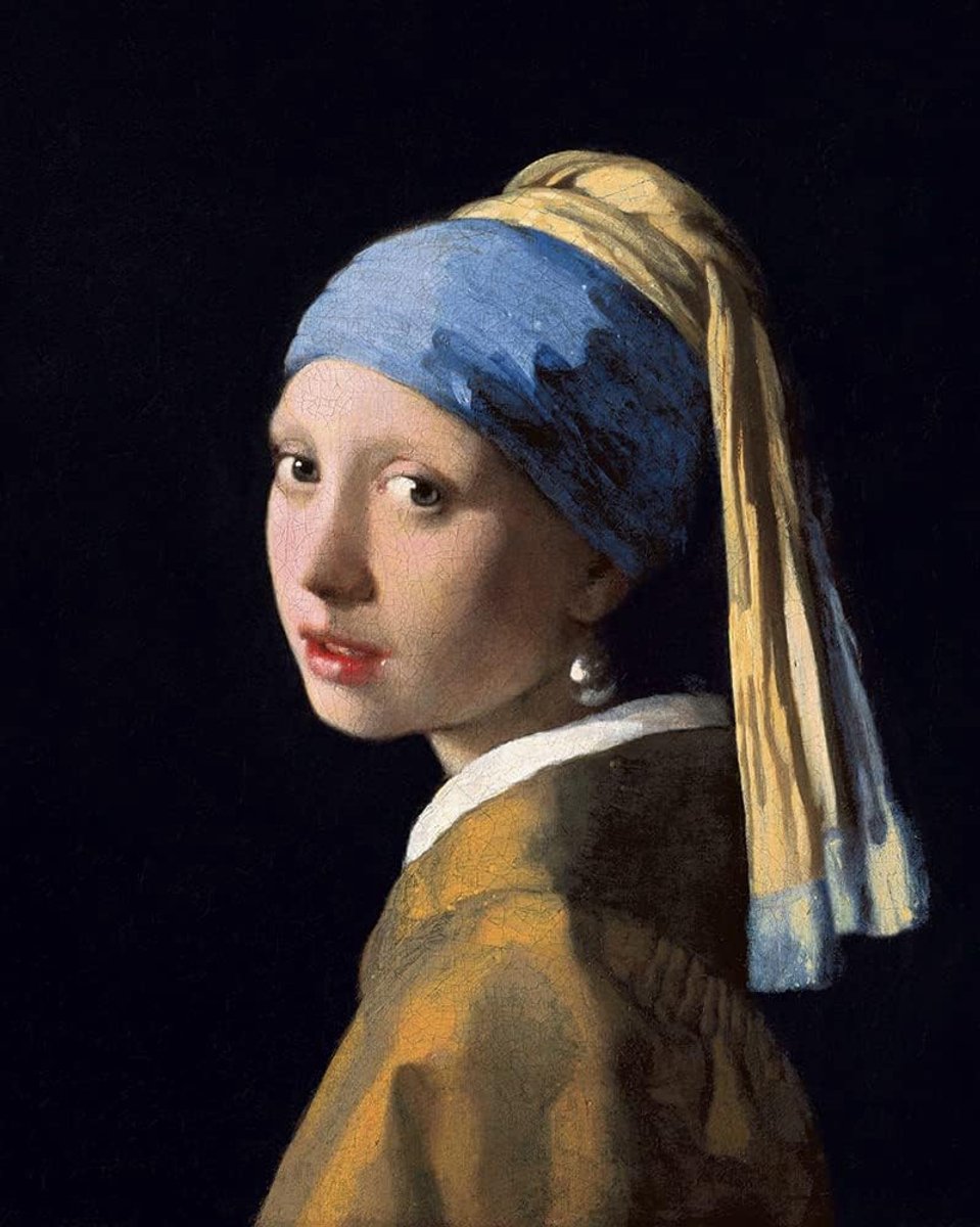 Meisje met de Parel Diamond Painting 40x50 cm | Vierkante Steentjes | Johannes Vermeer | Schilderij | VOLLEDIG dekkend | Kunst | Volwassenen