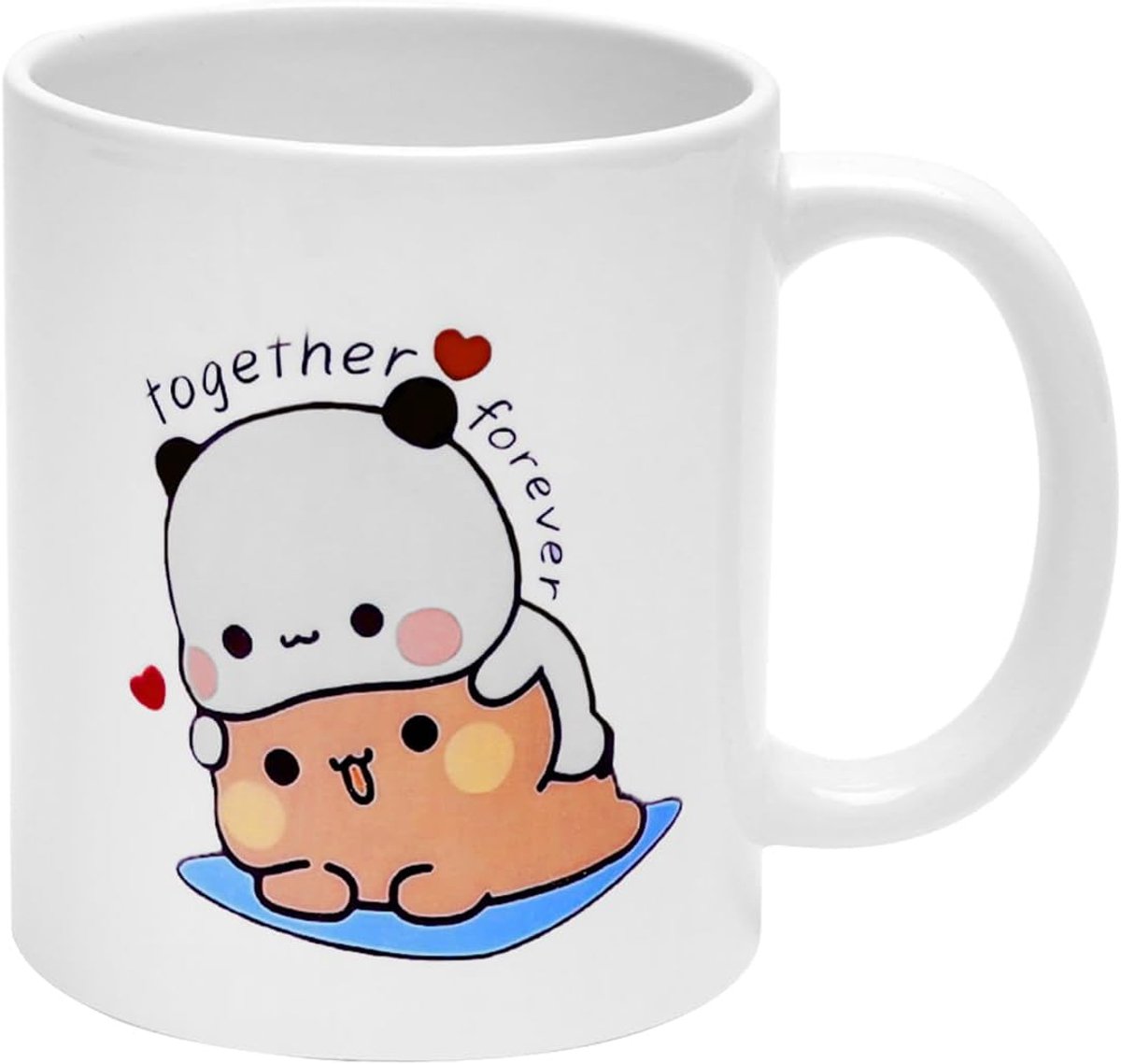 Esthetisch voor Bubu Dudu 330 ml, keramische mok voor Dudu Bubu, schattige mok voor thee en koffie, beer en panda, grappige mokken, grappige koffiemokken als beste cadeau
