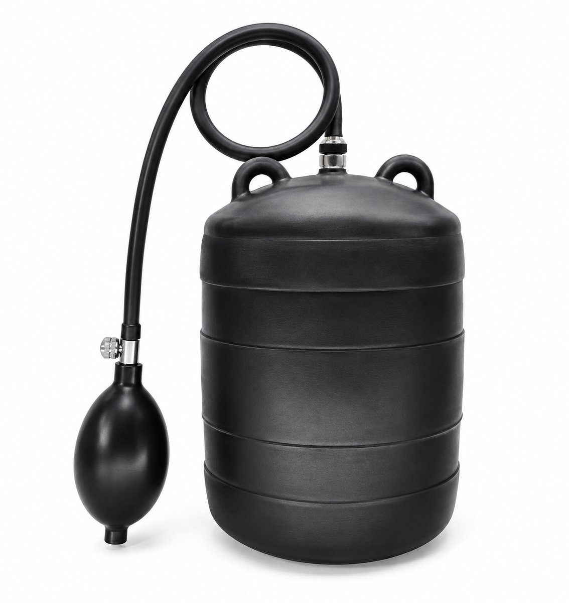 Rioolballon DN150 Ø150 mm - Opblaasbare Pijpplug - Riool Afsluiter met Handpomp voor Grote Rioolbuizen - Tegen Terugstromend Rioolwater en Wateroverlast - Zwart