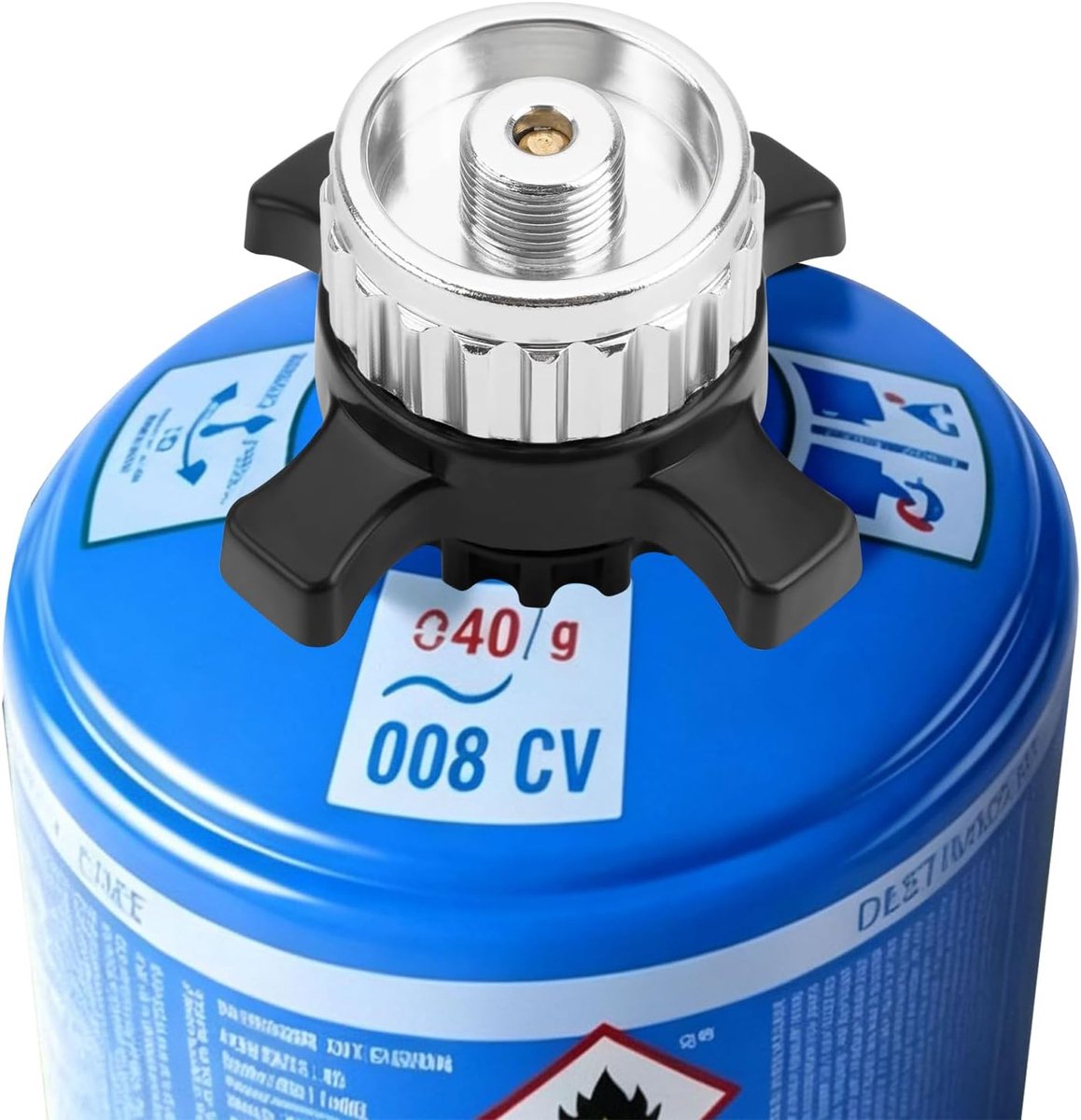Adapter – Bajonet naar EN417 7/16" Schroefdraad – Camping Gas Adapter voor Kooktoestel, BBQ en Lamp – Lekvrij, Veilig en Eenvoudig