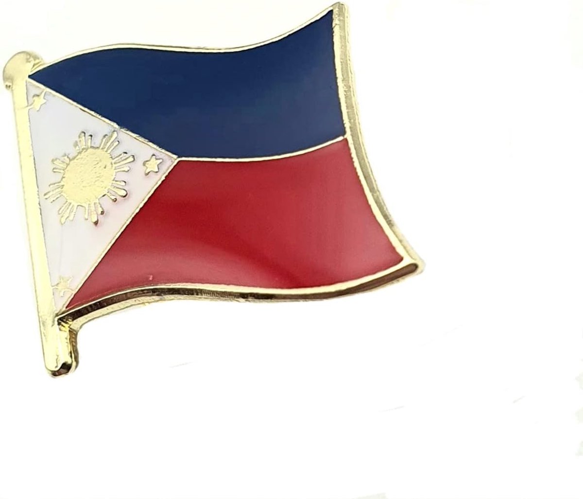 Filippijnen Zuid Oost Azië Metalen Embleem Landenvlag Pin Badge