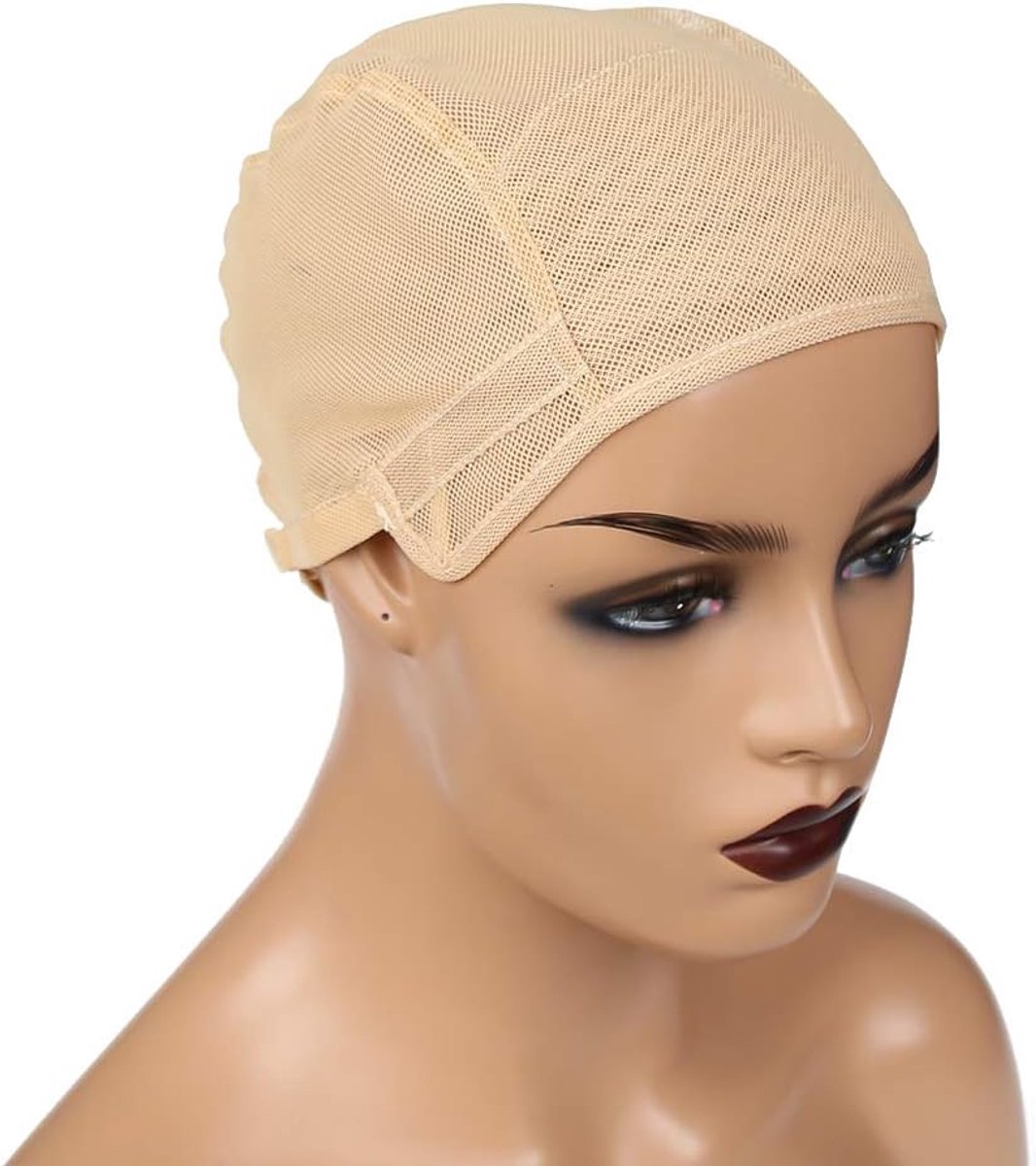 Medium Size Mesh Weven Pruik Cap 2 Stuks/partij Pruik (WIG)